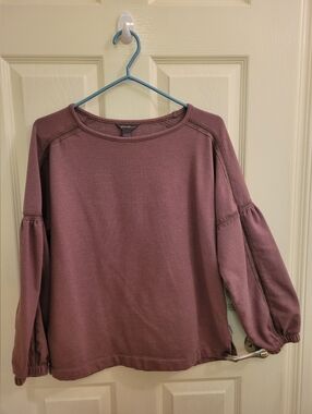 Eddie Bauer Puffed Sleeve Sweatshirt